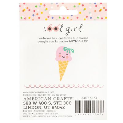 Pebbles Cool Girl Ink Pads-4/Pkg Image 1