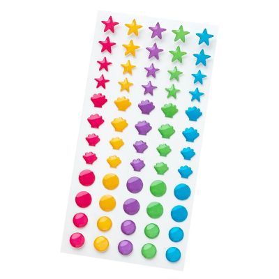 Pebbles Fun In The Sun Enamel Dots-60/Pkg Image 2