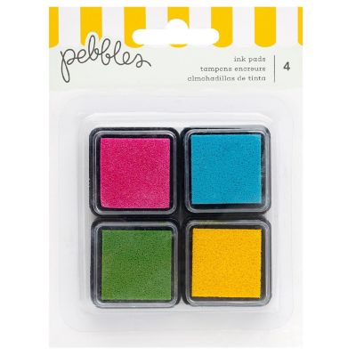 Pebbles Fun In The Sun Inks Pads-4/Pkg Image 1