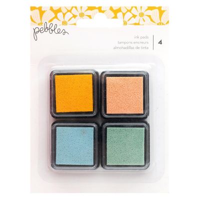 Pebbles Sunny Bloom Ink Pads-4/Pkg Image 1
