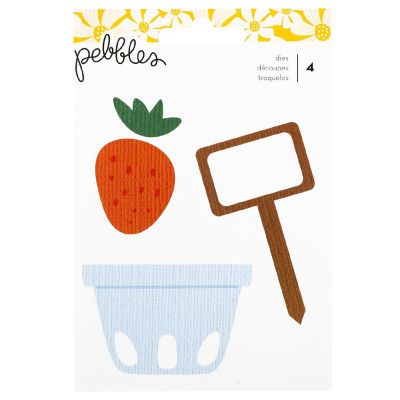 Pebbles Sunny Bloom Metal Die Set-4/Pkg Image 1