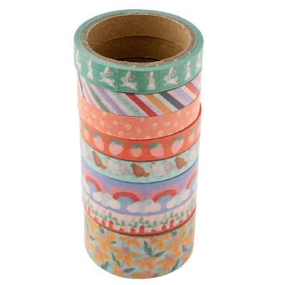 Pebbles Sunny Bloom Washi Tape-8/Pkg Image 3