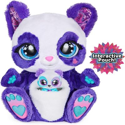 Peek-A-Roo, Interactive Panda-Roo Plush Toy with Mystery Baby Image 3