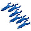 PenAgain Ergo-Sof Retractable Ballpoint Pen, Blue, Black Ink, Pack of 6 Image 1