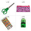 Pencil Bag Essentials Kit for 12 - 180 Pc. Image 1