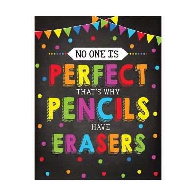 Pencils Have Erasers for Reason 8.5x11in Image 1