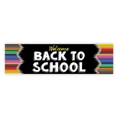 Pencils Welcome Back - 13 x 48 Inch Image 1