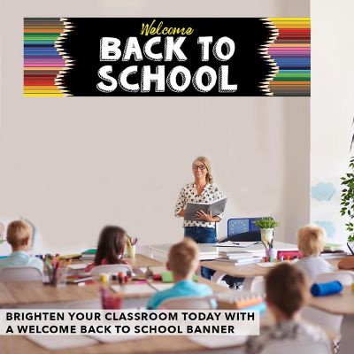 Pencils Welcome Back - 13 x 48 Inch Image 2