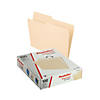 Pendaflex File Folders, Letter Size, Manila, 1/2 Cut, Box of 100 Image 1