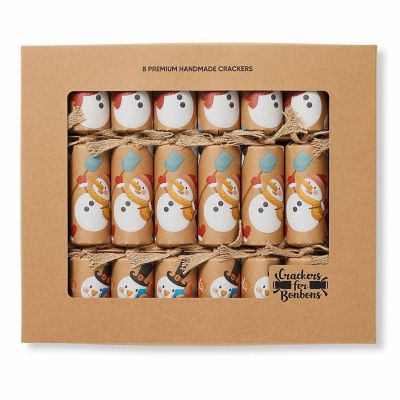 Penguin &amp; Snowman Christmas Party Cracker - 8 pcs Image 1