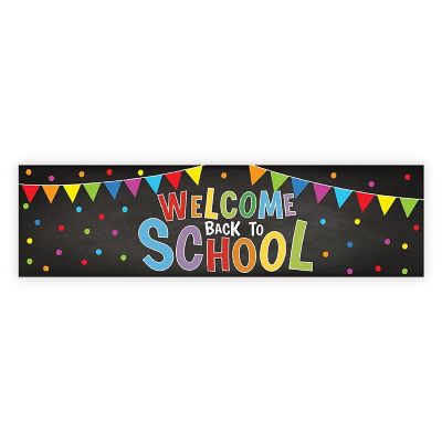 Pennant Polka Welcome Back - 13 x 48 Inch Image 1