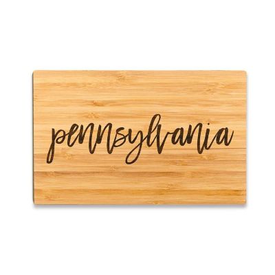 Pennsylvania Bamboo Board 9.5x6 Image 1