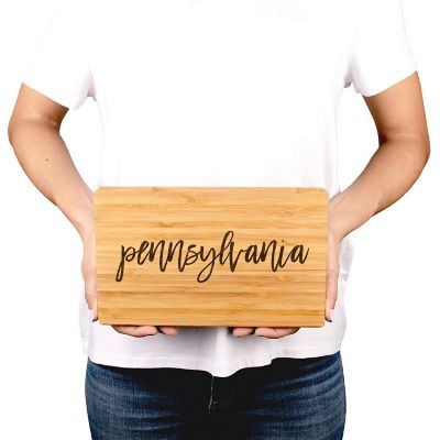 Pennsylvania Bamboo Board 9.5x6 Image 2