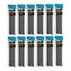 Pentel HB Super Hi-Polymer Leads, 0.7mm, Black, 30 Leads Per Pack, 12 Packs Image 1