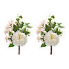 Peony And Ivy Pick (Set Of 2) 14.5"H Polyester Image 2