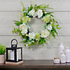Peony and Rose Artificial Spring Wreath 24" Image 1