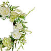 Peony and Rose Artificial Spring Wreath 24" Image 3