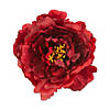 Peony Napkin Ring (Set Of 4) Deep Red Image 2