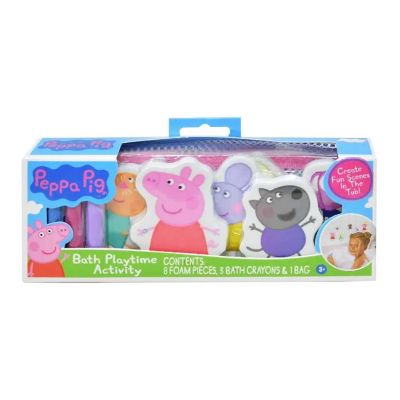 Peppa Pig 8-Piece Bath Playtime Set Image 1