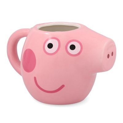Peppa Pig Sculpted Ceramic Mug  Holds 20 Ounces Image 1