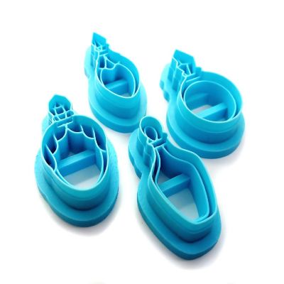 Perfume Bottle Clay Cutter Set, 4 pcs Image 1