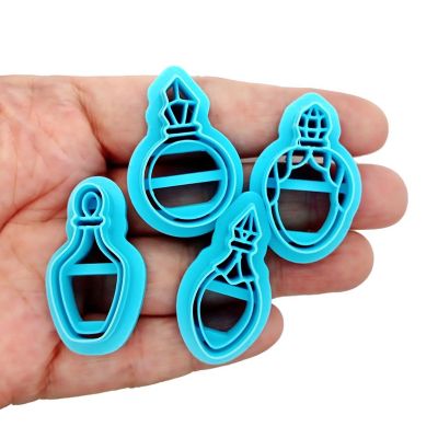 Perfume Bottle Clay Cutter Set, 4 pcs Image 2