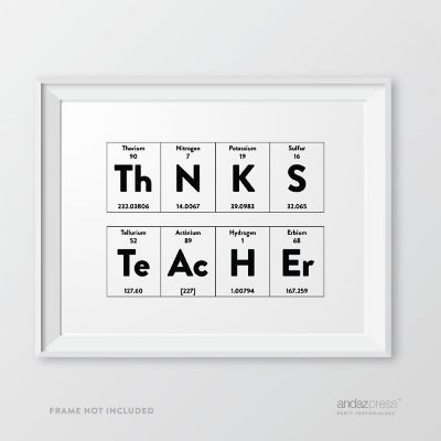 Periodic Table Thanks Teacher, 1-Pack Image 1