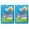 Perler Large Clear Pegboards, 4 Per Pack, 2 Packs Image 1