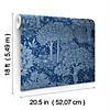 Perth Navy Peel and Stick Wallpaper Image 4