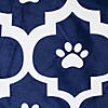 Pet Blanket Moroccan Blue Medium Image 1