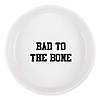 Pet Bowl Bad To The Bone Large 7.5Dx2.4H (Set Of 2) Image 1