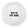Pet Bowl Bad To The Bone Small 4.25Dx2H (Set Of 2) Image 2