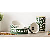 Pet Bowl Cats Meow Hunter Green Large 7.5Dx2.4H (Set Of 2) Image 3