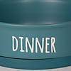 Pet Bowl Dinner And Drinks Teal Large (Set Of 2) Image 2