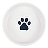 Pet Bowl Dog Show Navy Large 7.5Dx2.4H (Set Of 2) Image 1