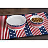 Pet Bowl Flag Large 7.5X2.4 Set/2 Image 1