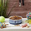 Pet Bowl Paw Patch Stripe Nautical Blue Medium 6X2 Image 4