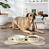 Pet Bowl Smiley Face, Large 7.5Dx2.4H (Set Of 2) Image 2