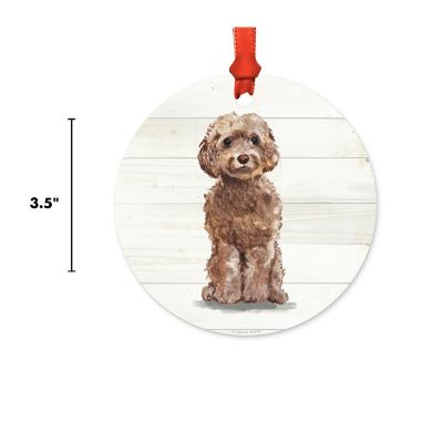 Pet Dog Metal Ornament, Champ Cockapoo Image 2
