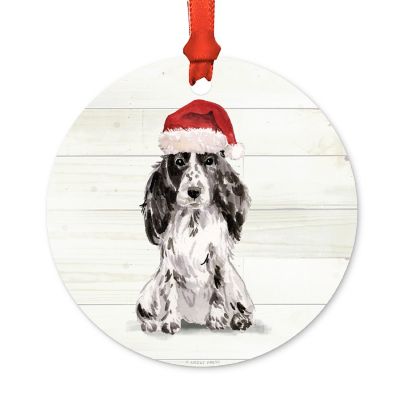 Pet Dog Metal Ornament, Cocker Spaniel Image 1