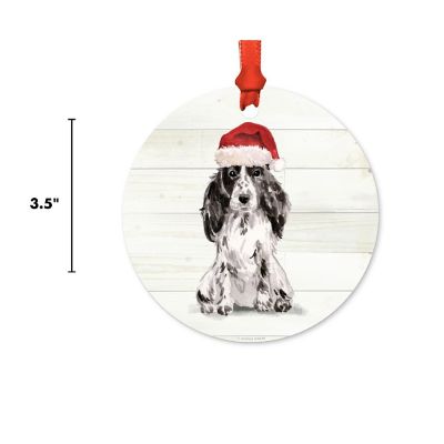 Pet Dog Metal Ornament, Cocker Spaniel Image 2