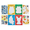 Pets Sticker by Number Cards - 24 Pc. Image 1