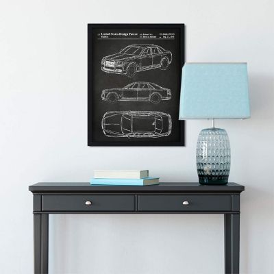 Phantom Car Patent Wall Art 8.5x11in Image 2