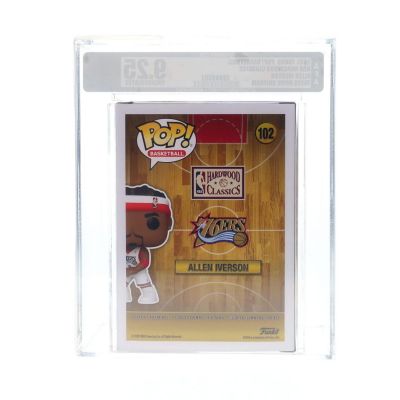 Philadelphia 76ers NBA Funko POP Vinyl Figure  Allen Iverson  Rated AFA 9.25 Image 2