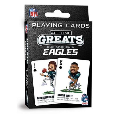 Philadelphia Eagles All-Time Greats Playing Cards - 54 Card Deck Image 1