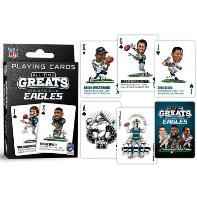 Philadelphia Eagles All-Time Greats Playing Cards - 54 Card Deck Image 3