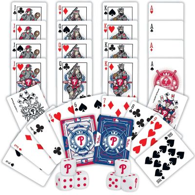 Philadelphia Phillies - 2-Pack Playing Cards & Dice Set Image 2