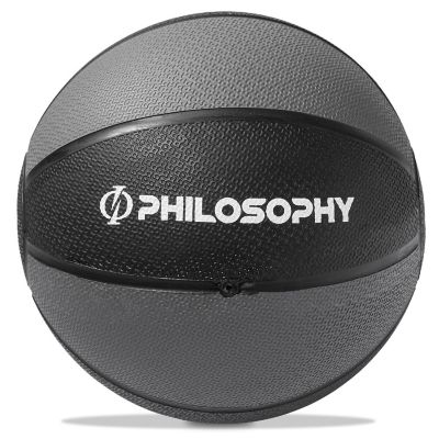 Philosophy Gym Medicine Ball, 4 LB - Weighted Fitness Non-Slip Ball Image 2