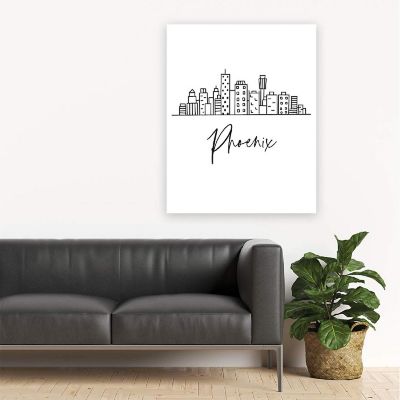 Phoenix Skyline BW 16x20in 1-Pack Image 3