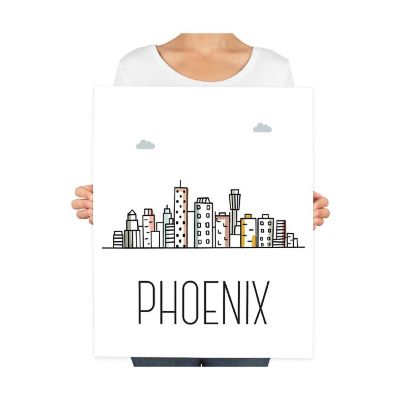 Phoenix Skyline Color 16x20in 1-Pack Image 2